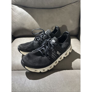 GUC MEN’S ONCLOUD ON SHOES CLOUDSWIFT SIZE 10.5 M BLACK SNEAKERS